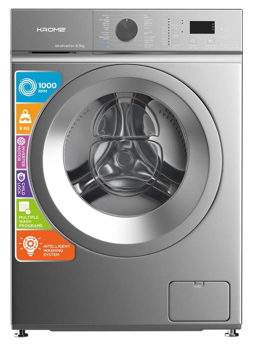 6 Kg Front Load Washing Machine with Inverter…