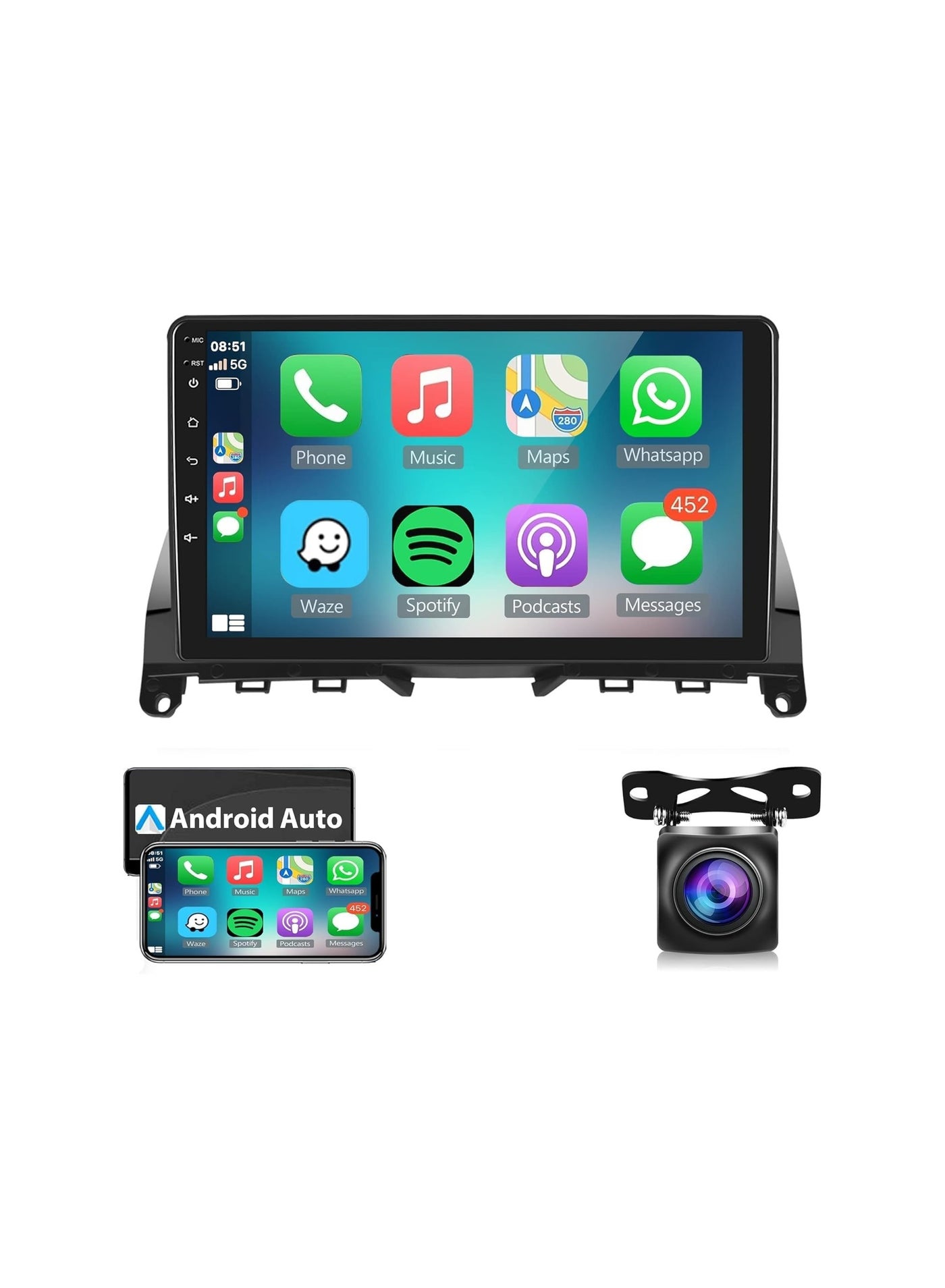 Android Car Stereo for Mercedes Benz E-Class…