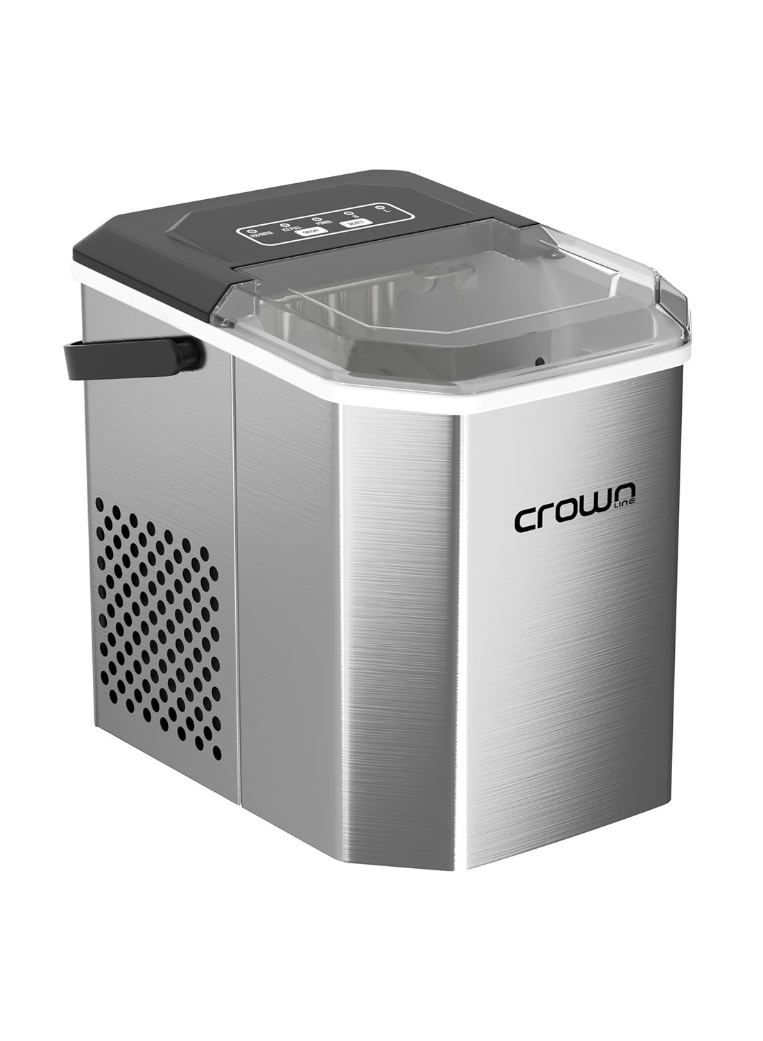 Compare Portable Ice Maker, 12kgDay, 1.3L Water Tank, Transparent Lid, Ice Basket, 2 Cube Sizes SL, Fast Ice Production – Perfect for Home, Office & Parties 1.3 L 95 W IM411 Silver at KSA Price