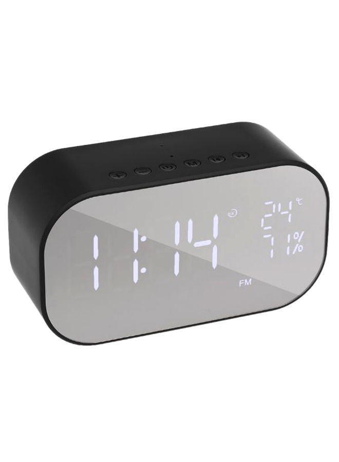 Compare Mini Bluetooth Speaker With LCD Display Black at KSA Price