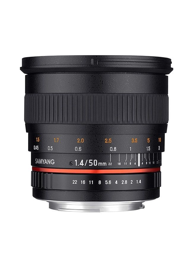 Compare SY50MN Telephoto Fixed Prime 50mm F1.4 Lens for Nikon Digital SLR at KSA Price