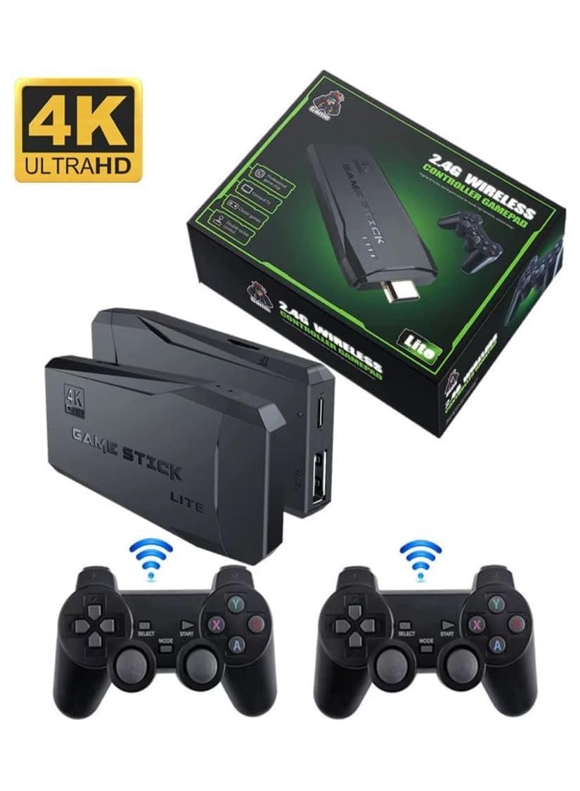 Game Console 4K HD Video Game Console 2.4G Dual…