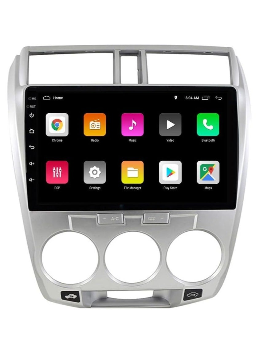Compare Android Car Stereo for Honda City 2008 2009 2010 2011 2012 2013 2GB RAM 32GB ROM 10 Inch Support Apple Carplay, MirrorLink WiFi BT, IPS Touch Screen with AHD Camera Included at KSA Price