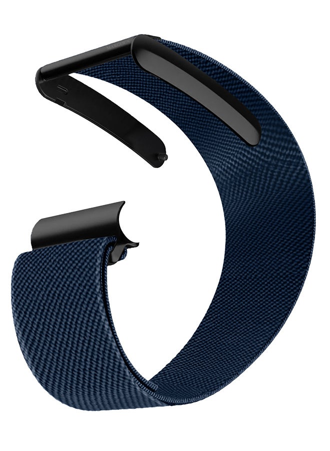 Compare Premium Adjustable Nylon Strap for WHOOP 5 – Lightweight & Breathable Replacement Band  Navy Blue at KSA Price