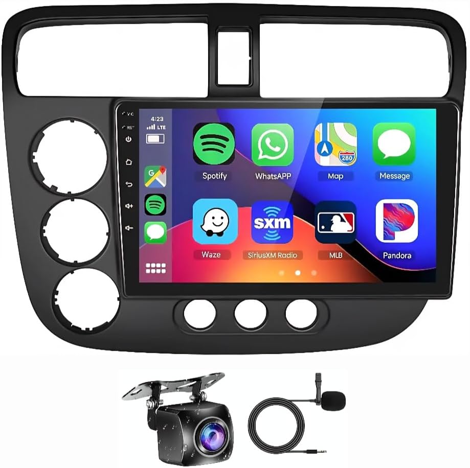 Fit Honda Civic Car Stereo System for Honda…