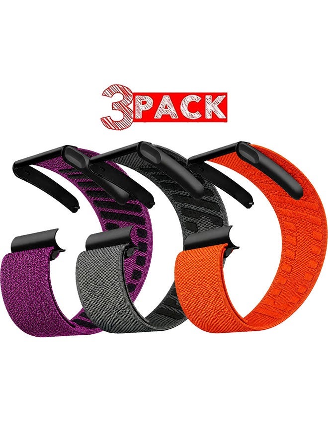 Compare 3 PACK Whoop 5.0 MG Nylon Band, Adjustable Stretch Sport Band Replacement with Secure QuickClip Hardware, Breathable Athletic Wristband for Men and Women ZPack A 3 Colors at KSA Price
