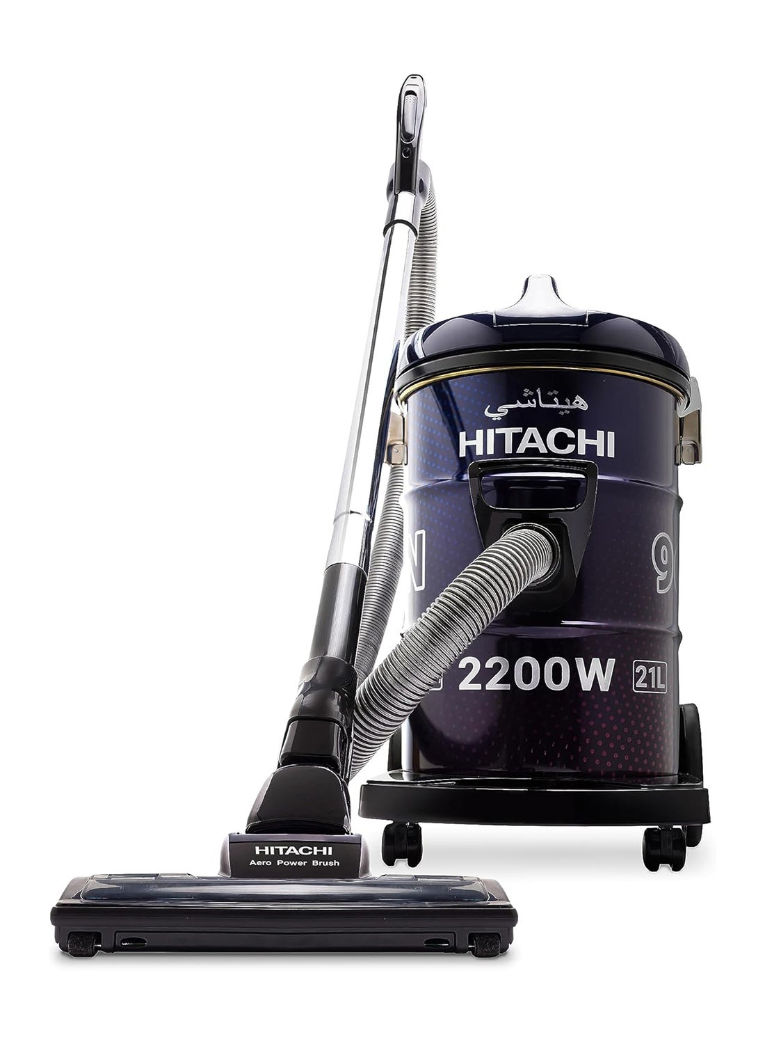 Compare Drum Vacuum Cleaner 2200 Watts, 21L Tank Dust Capacity, Aero Power Brush to Clean Efficiently, Metal Pipe, Dusting Brush & Crevice Nozzle, Washable Filter, Best for Home & Office 2200 W CV965NBLGCM ‎BluePurple at KSA Price