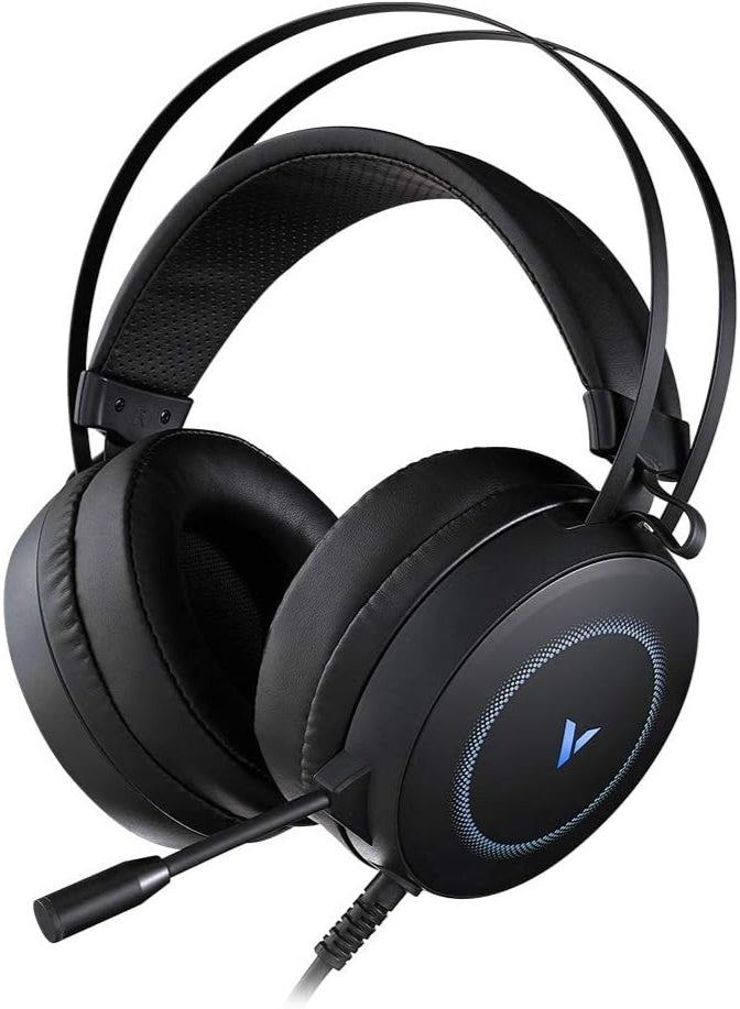 Compare Rapoo VH160 Virtual 7.1 Channels Gaming Headset RPOGHVH160BLK at KSA Price