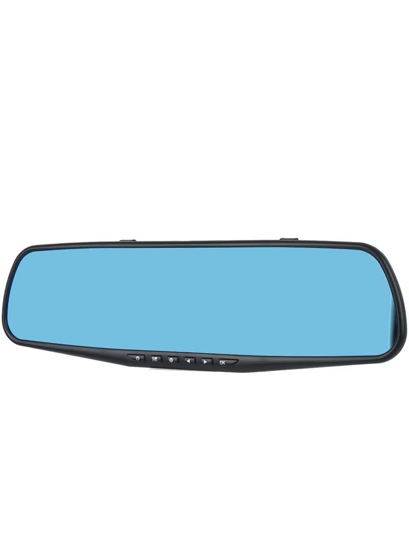 Compare Car DVR Dash Camera 170° Wide Angle Lens Video Recorder Rearview Mirror Dash Cam Front Cam Driving Recorder at KSA Price