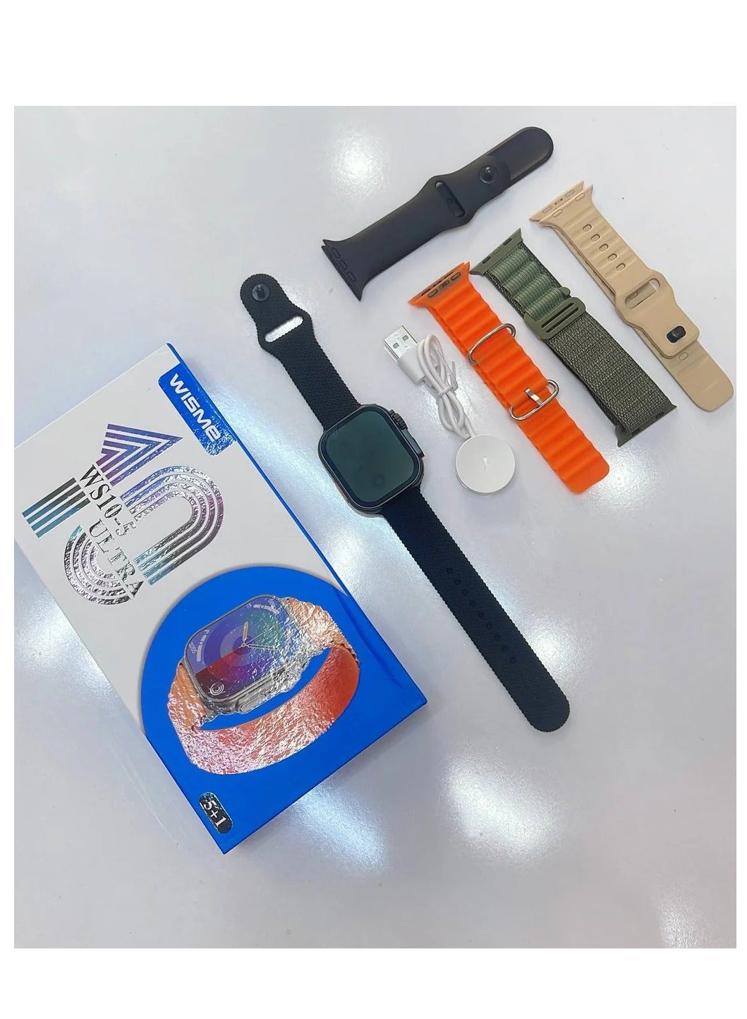 Wisme WS10-5 Ultra, 5-in-1 Strap Set, Fitness Tracking,…