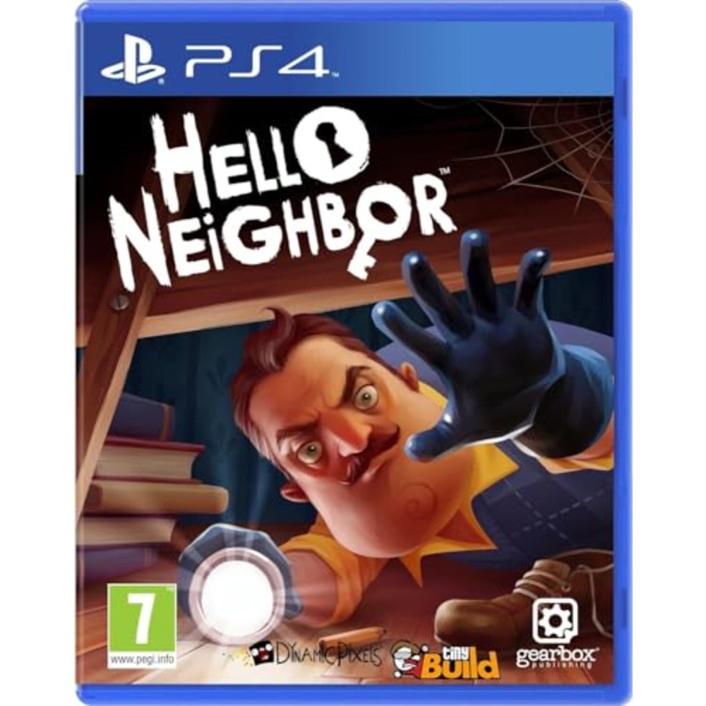 Compare Hello Neighbor PlayStation 4 by Gearbox For PS4 Console Single Player Horror Stealth Game Digital Download Includes Full Game at KSA Price