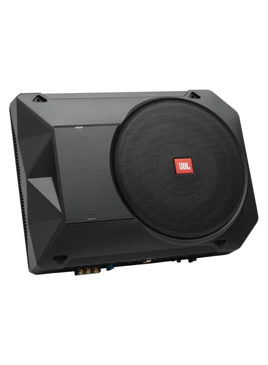 Compare English: Undereat Active Subwoofer JBL Bass Pro SL2, 8 Inch Subwoofer, Remote Subwoofer Control, Great for Vehicles That Need Bass at KSA Price
