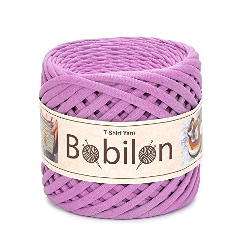 Compare Cotton TShirt Yarn – 5–7 mm Jersey Ribbon for Crochet, Knitting, Macrame, DIY Crafts – 110 Yards – Soft Cotton for Bags, Baskets, Cushions – Bubble Gum at KSA Price