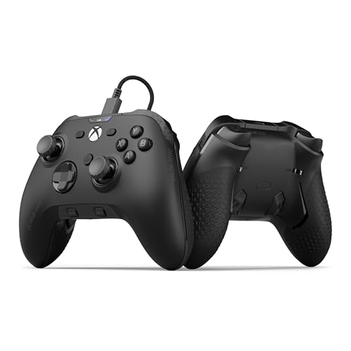 Compare SCUF VALOR PRO Wired Performance Xbox Controller – Customizable Back Paddles, Instant Triggers, Hall Effect Thumbsticks, Audio Controls, Xbox Series X|S, Xbox One, Windows PC – Black at KSA Price