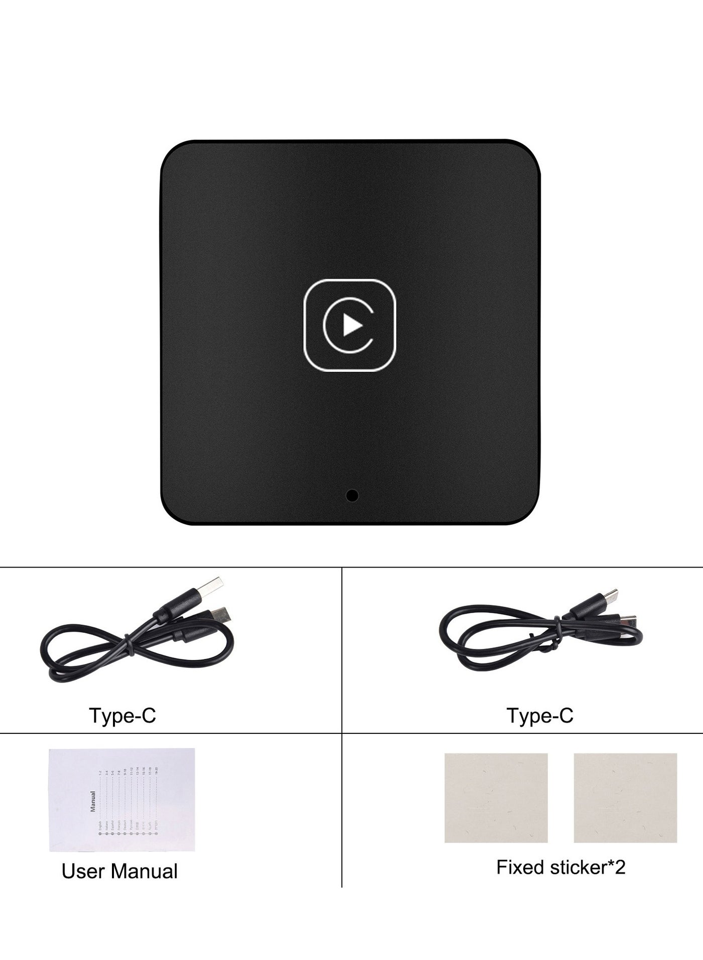 Compare Wireless Adapter for FactoryWired Cars, 2023 Upgrade, Convert Wired to Wireless, USB TypeC for Android at KSA Price