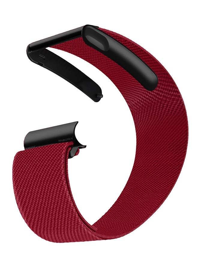 Compare Nylon Replacement Wristband for Whoop Life MG – Waterproof  Lightweight  Adjustable Fitness Strap  Red at KSA Price