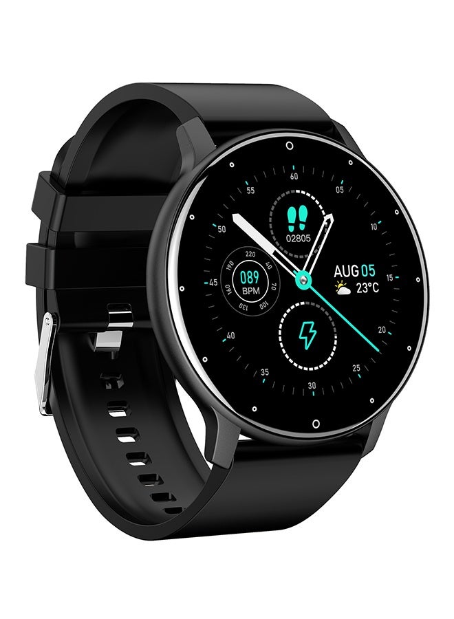 Compare Bluetooth Smart Wearable Watch, Bluetooth to AnswerMake Calls, 1.28Inch Round Screen Full Touch, Message Reminder, Exercise Sleep Monitoring, MultiLanguage Selection, ZL02 Pro Smart Watch at KSA Price