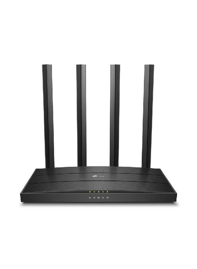 Compare TPLink AC1200 Archer A6 Smart WiFi, 5GHz Gigabit Dual Band MUMIMO Wireless Internet Router, Long Range Coverage by 4 Antenna Black at KSA Price