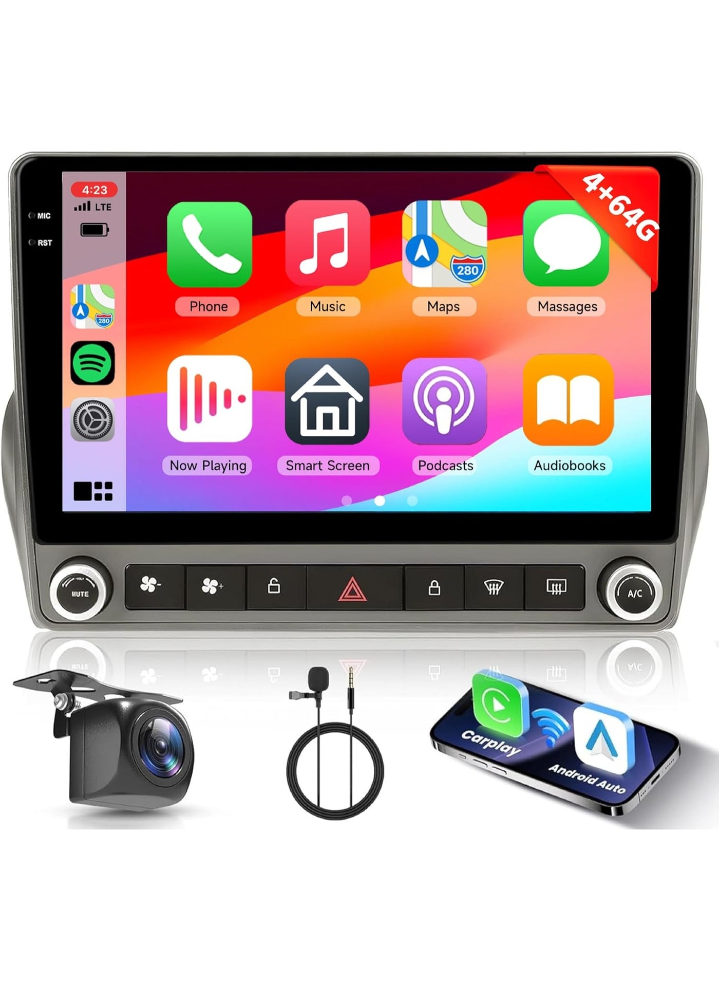 Compare Android Stereo For Chevrolet Camaro 2010 2011 2012 2013 2014 2015 GPS Navigation 4GB RAM Support Apple Carplay Android Auto Wireless Support Car Climate Control AHD Camera Included at KSA Price