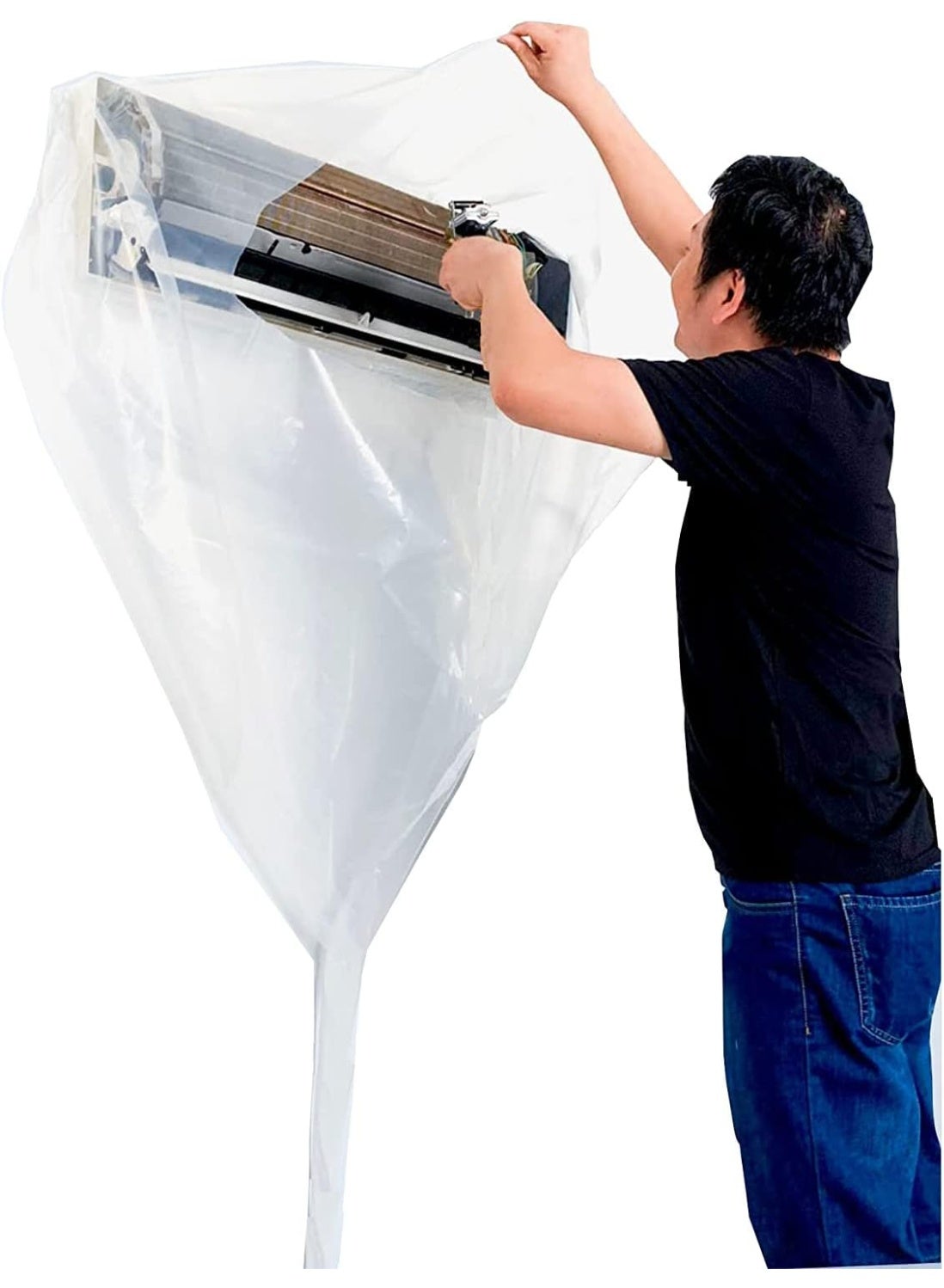 Compare Air Conditioner Waterproof Cleaning Cover, Dust Washing Clean Protector Bag, WallMounted Air Conditioner Wash Bag Kits, Household Cleaning Tools at KSA Price