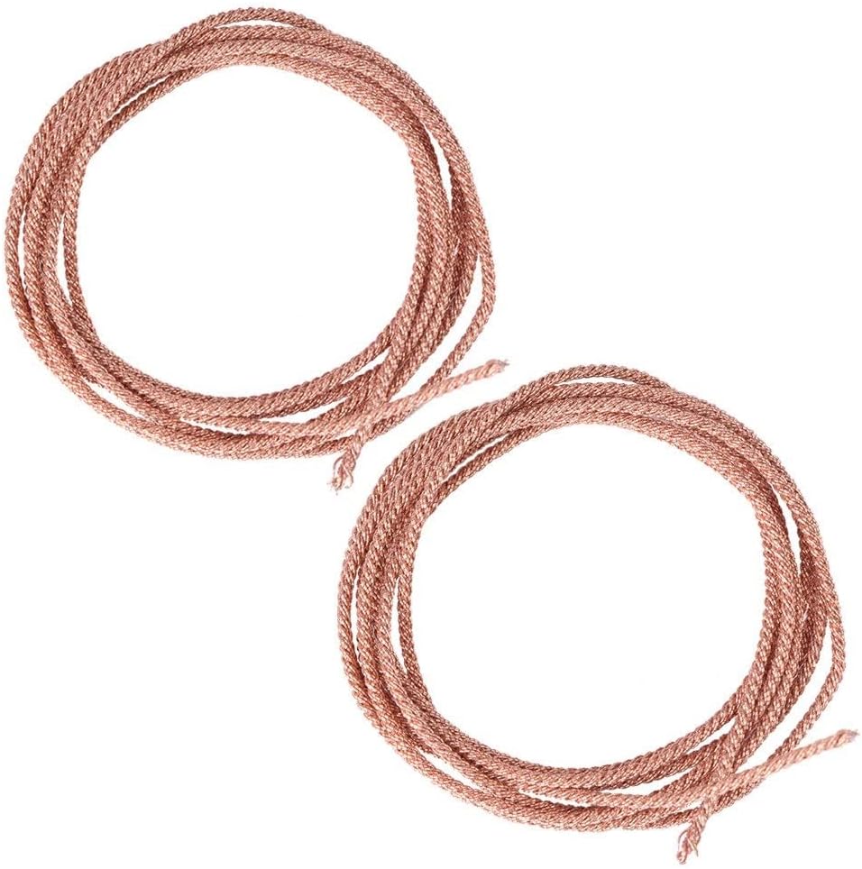 Compare 2 Pack 12 Strands Speaker Wire Subwoofer Woofer Wire Repair Braided Copper Wire1 m at KSA Price