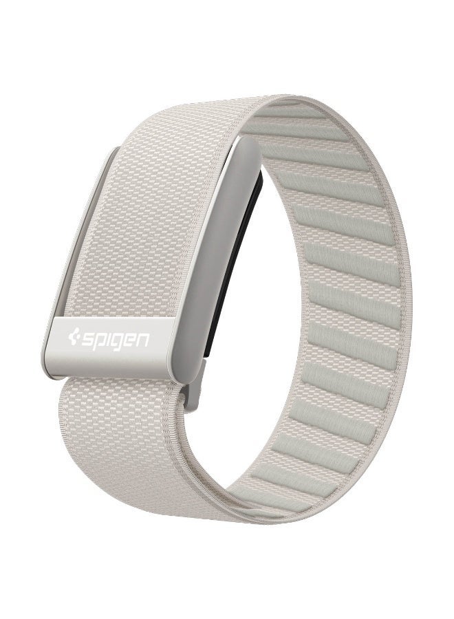 Compare WBF3 WHOOP 5.0 band compatible with Whoop 5 One, Peak, Life; Breathable Nylon Replacement Strap Wristband with Secure Fit for Fitness & Training  Starlight at KSA Price
