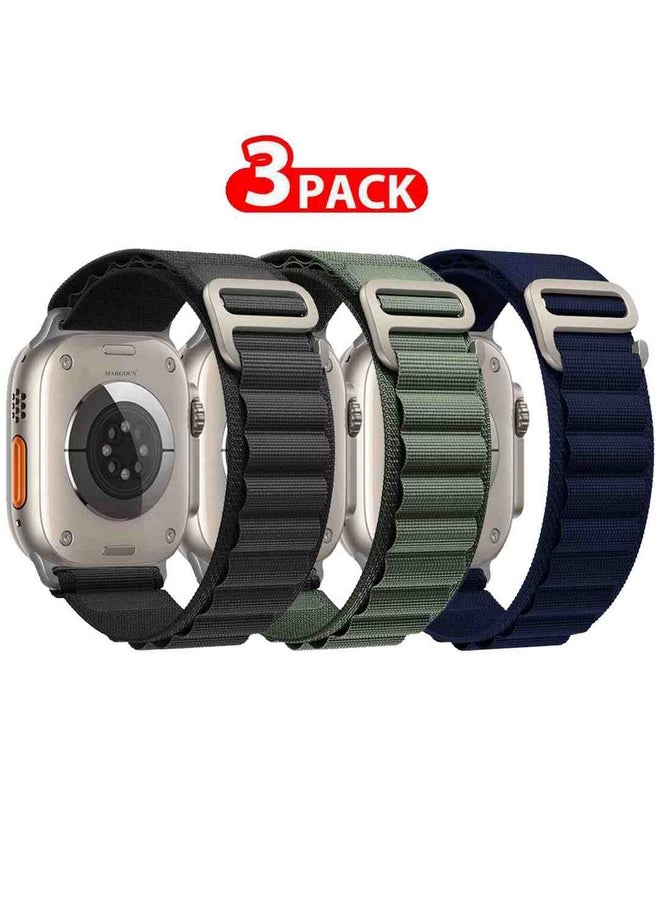 3 Pack Alpine Loop Band For Apple Watch Band…