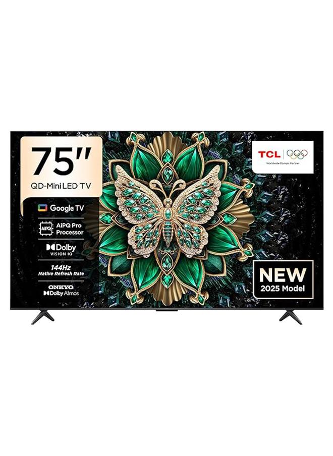 Television 75 Inch Smart TV 4K QD-Mini LED…