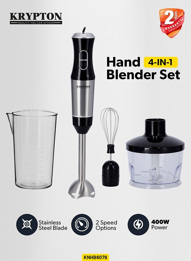 4 In 1 Hand Blender Set With Stainless…