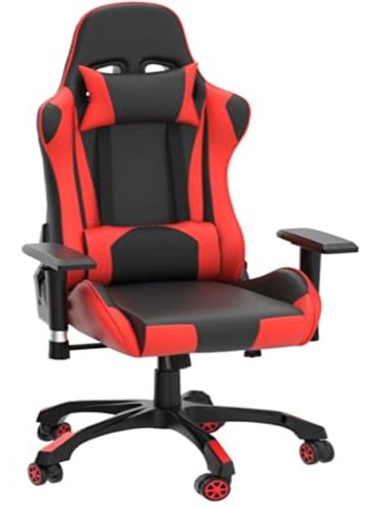 Compare Ergonomic Racing Style Memory Foam Seating Gaming Chair  RedBlack PU Leather, Adjustable Armrests, HighBack Support, Ultimate Comfort and Performance at KSA Price
