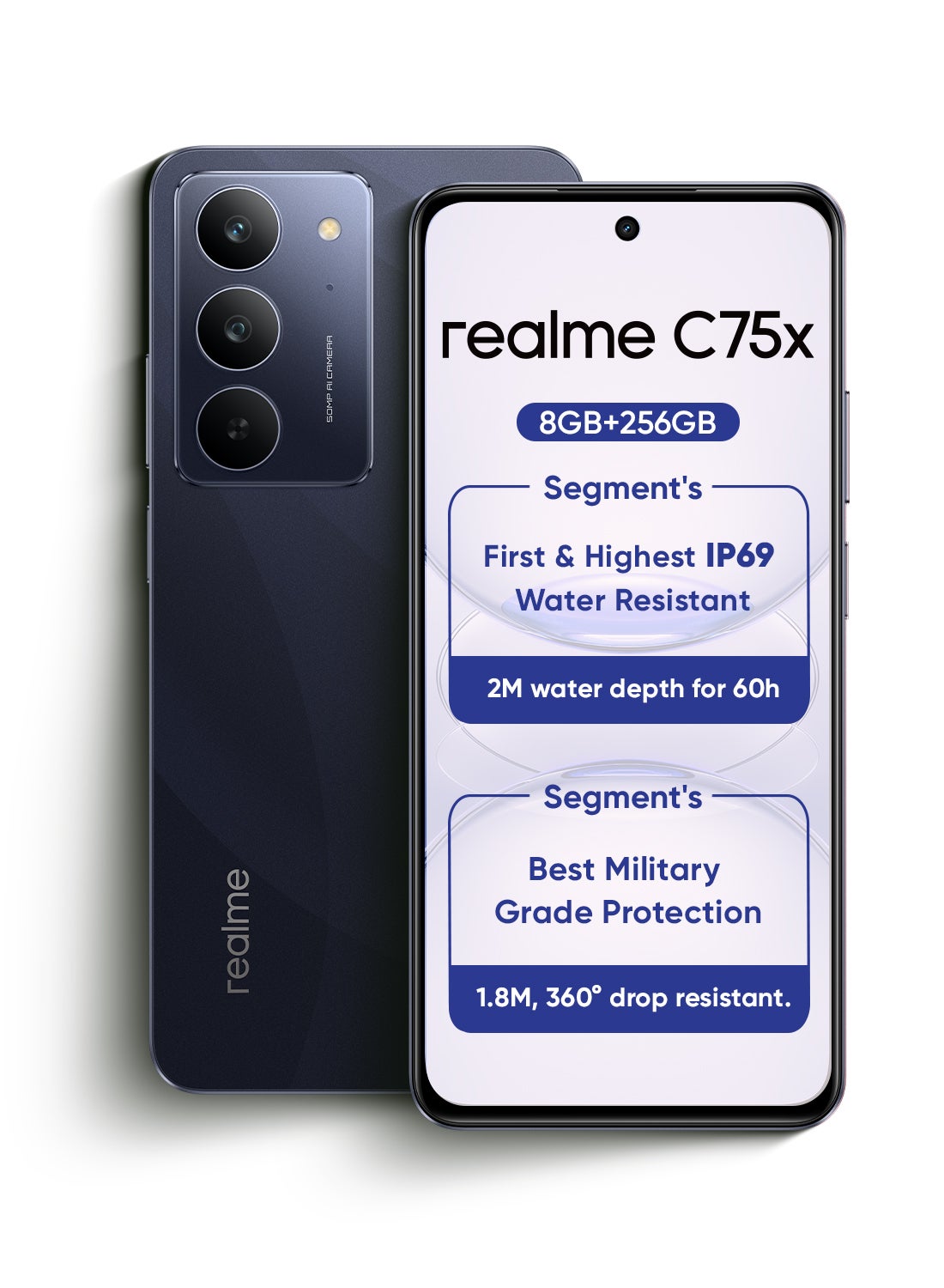 C75X Dual SIM Oceanic Blue 8GB RAM 256GB…