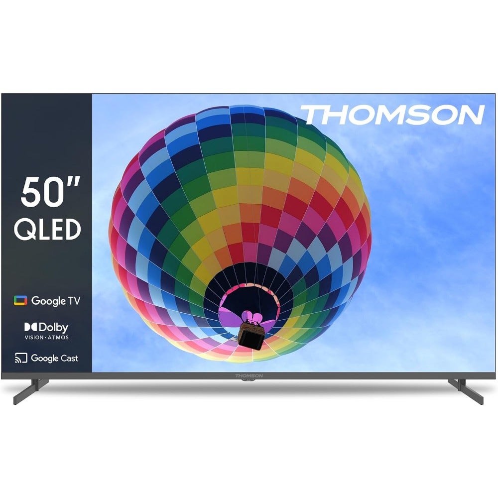 50 QLED Google TV 2024 Model Dolby Vision Atmos…