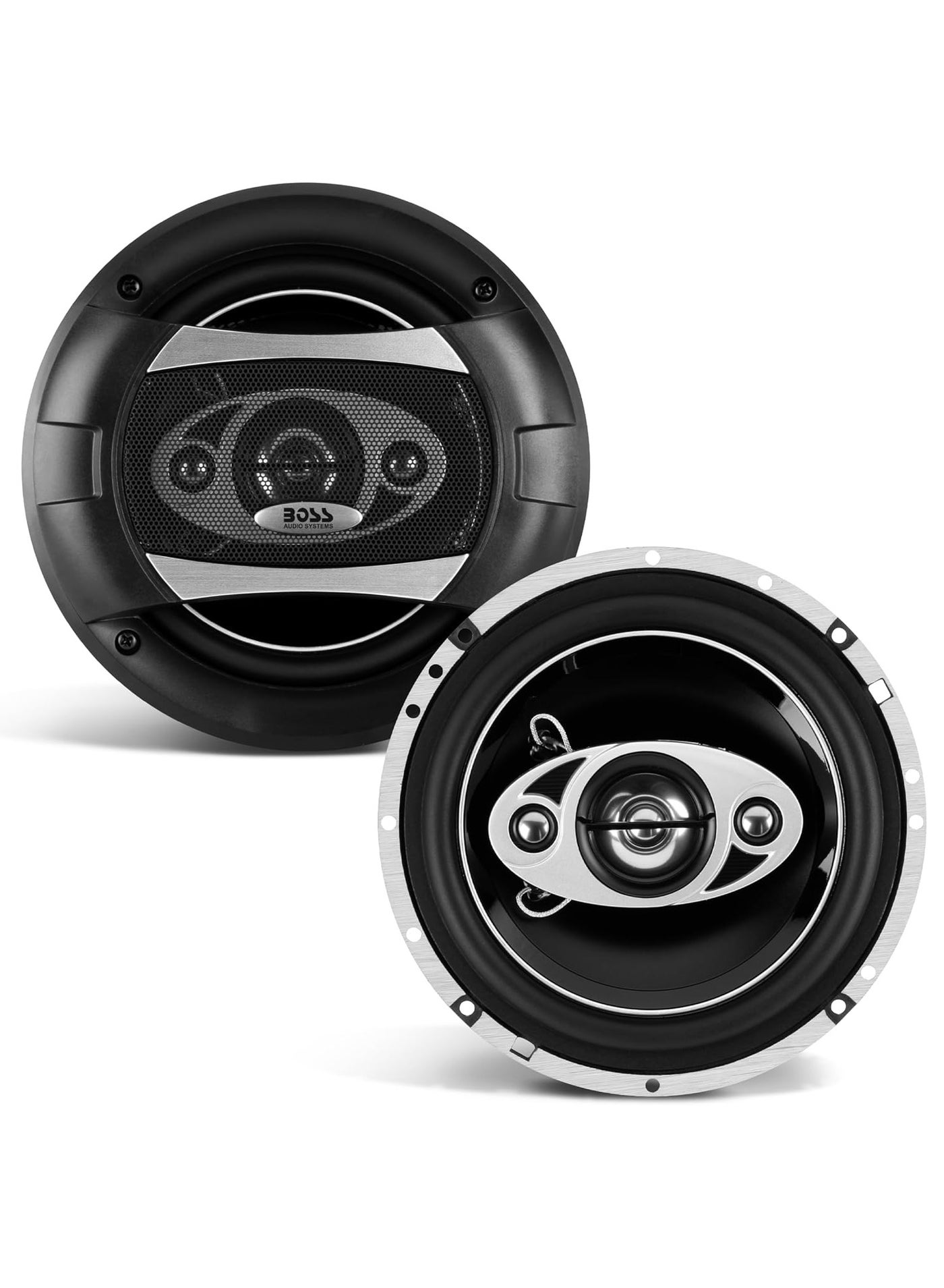 Compare P654C Phantom Series 6.5 Car Door Speakers  400 Watts Max, 4 Way, Full Range, Tweeters, Coaxial, Sold in Pairs at KSA Price