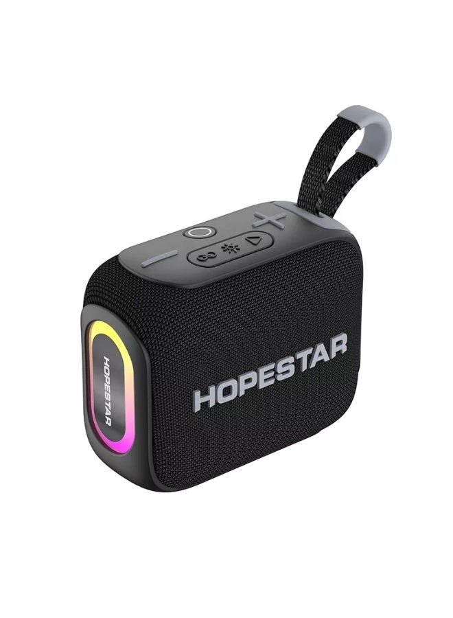 Compare H66 10W Mini Bluetooth Speaker, IPX7 Waterproof, RGB Lights, Portable Wireless Speaker with Bluetooth 5.3, 4–6H Battery, TWS Pairing, 360° Surround Sound, AUX & TF Card, Dustproof Outdoor Speaker for Travel, Beach, Parties and Home at KSA Price