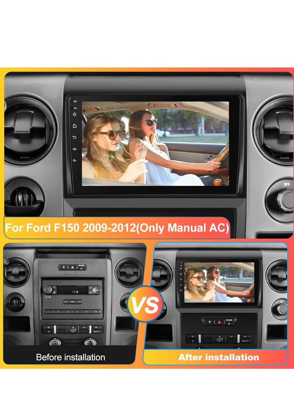 Car Stereo for Ford F150 2009 2010 2011 2012,…