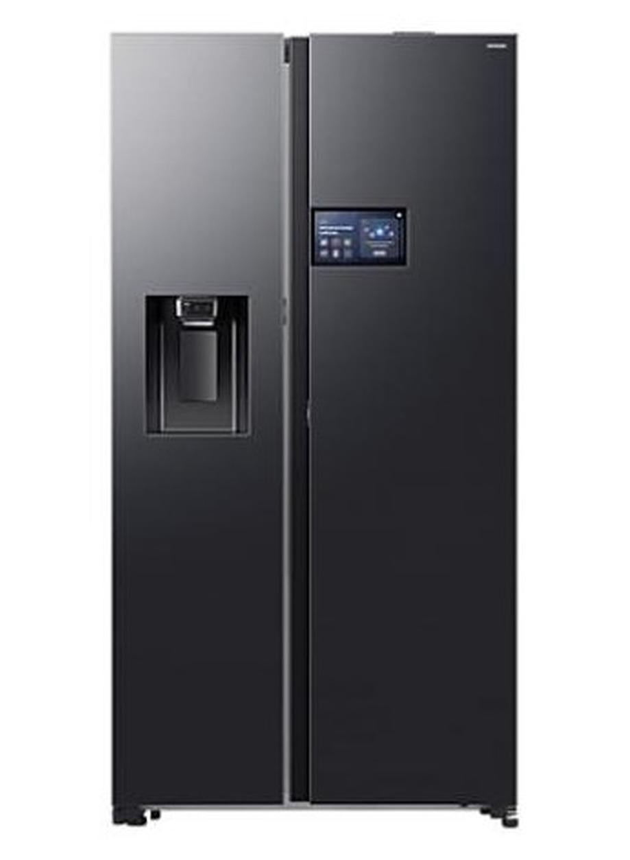 Compare 615L Net Capacity Bespoke AI Side by Side Refrigerator with AI Inverter Compressor 9 LCD AI Home, WiFi Embedded & SmartThings App Support, RS90F64D1FAE black at KSA Price