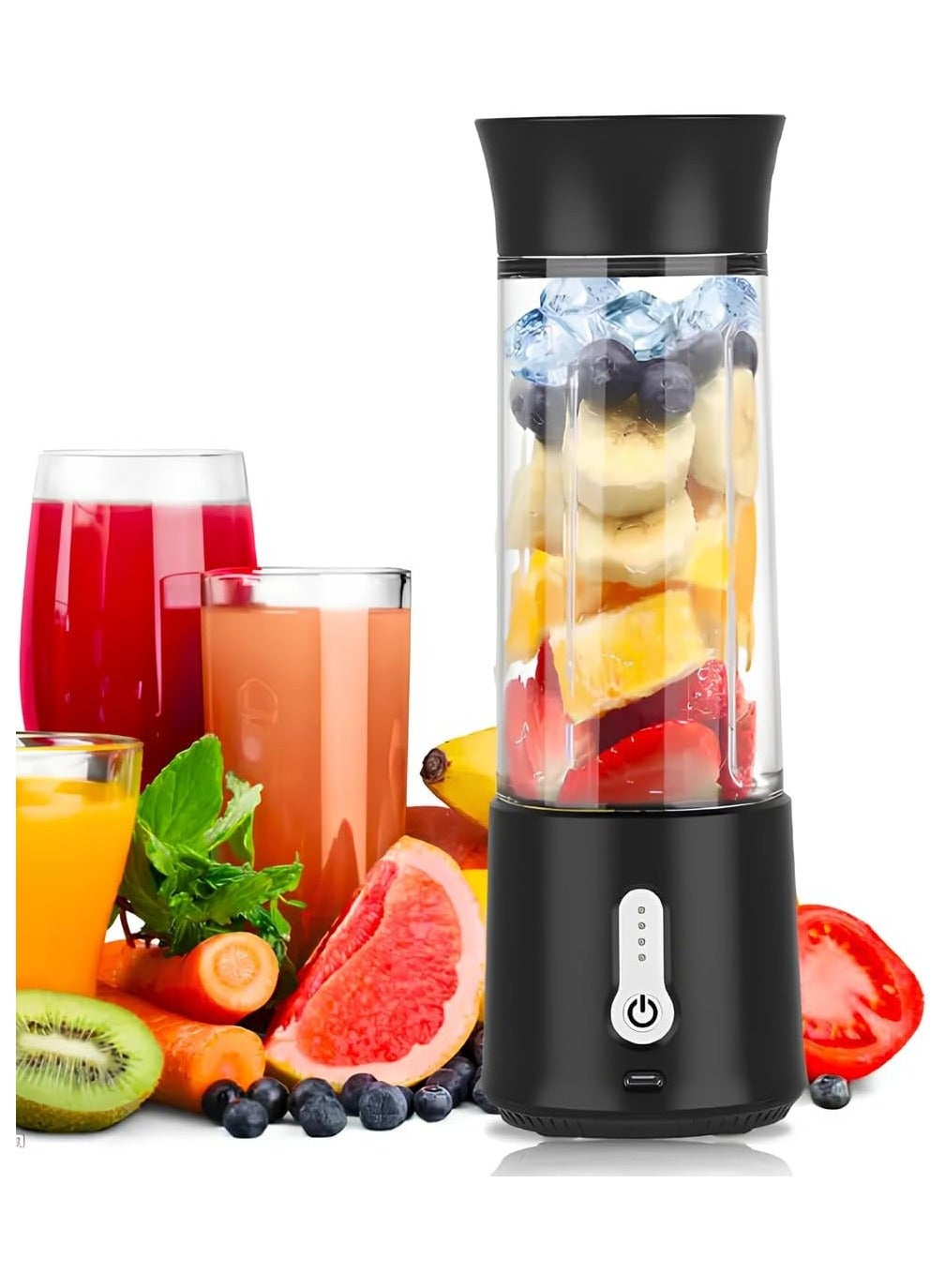 Portable Blender 500ML, Smoothie Blender, Portable…