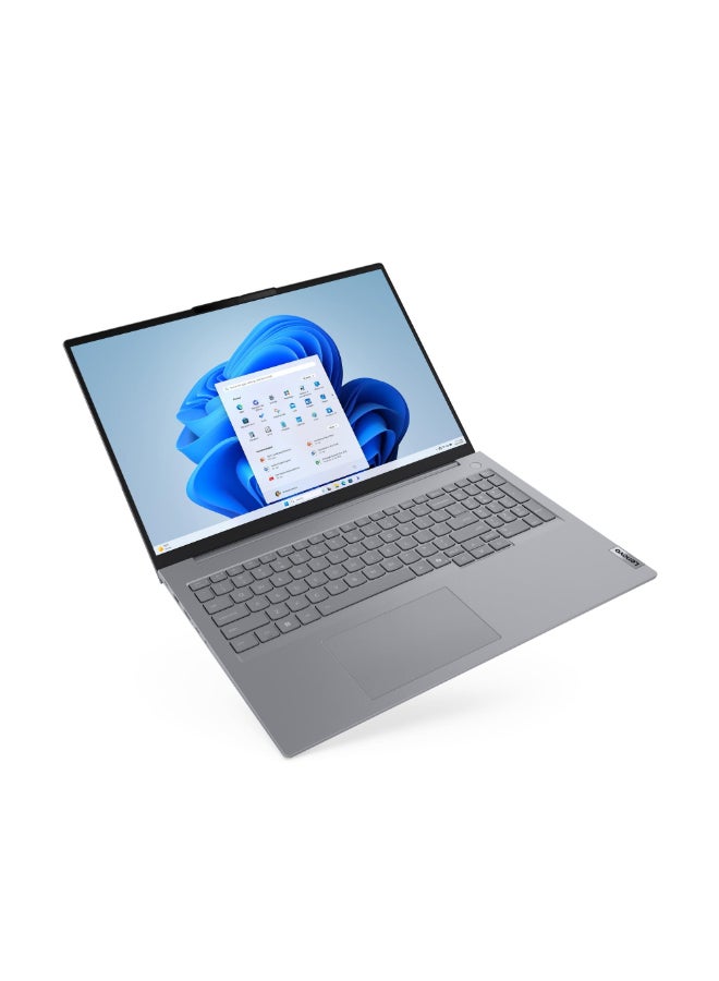 Compare ThinkBook 16 G8 IAL Business Laptop, 16 WUXGA IPS Display, Intel Core Ultra 7 255H, 8GB DDR5 RAM, 512GB SSD, Intel Arc Graphics, Backlit EnglishArabic Keyboard Arctic Grey at KSA Price