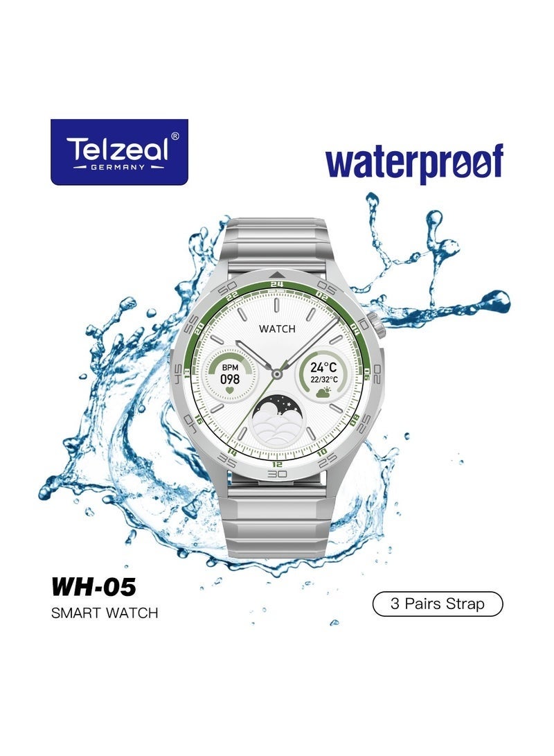 WH?05 Smart Watch with 1.53? HD Display, IP67 Waterproof,…