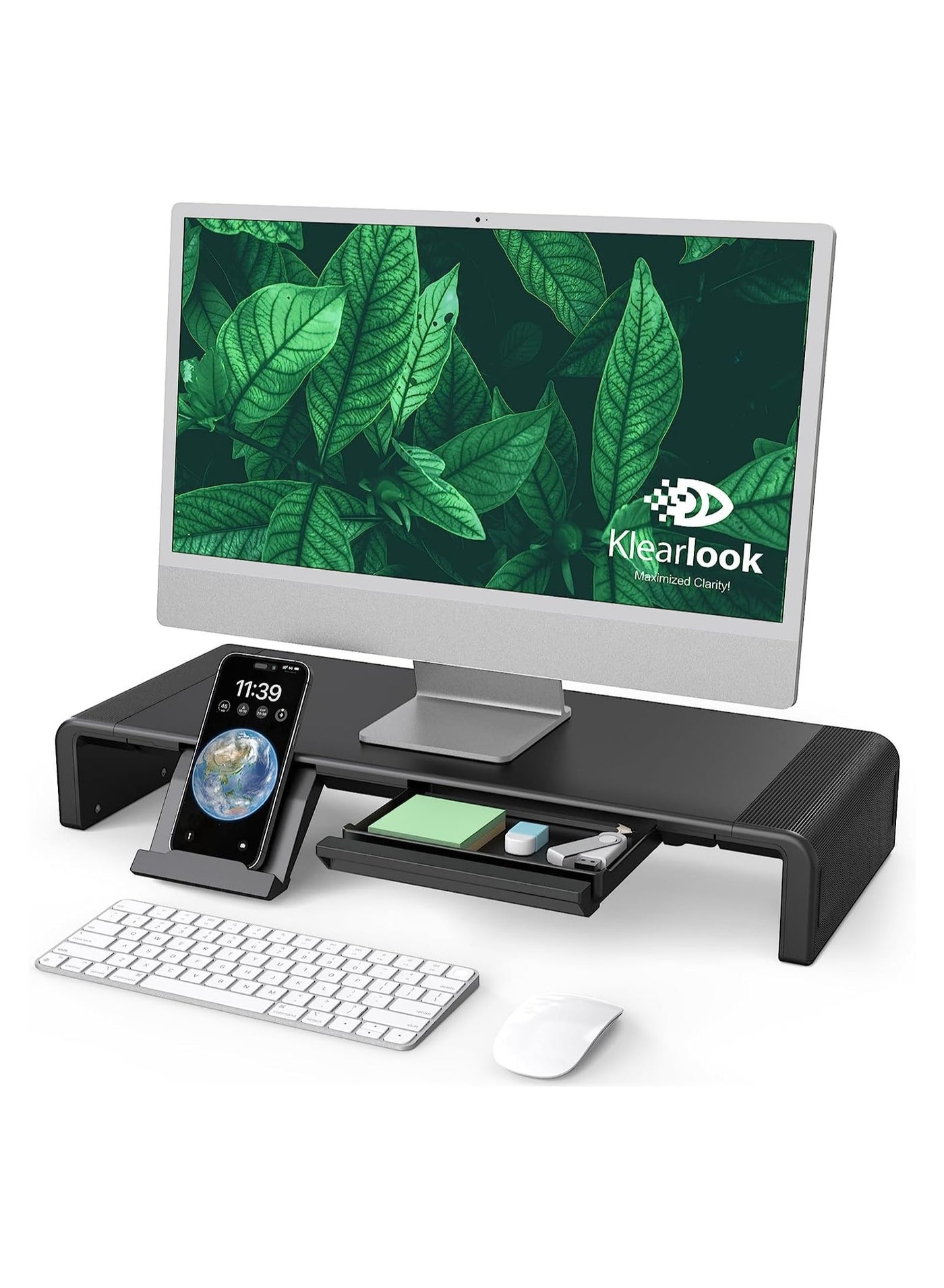 Monitor Stand, Upright Foldable Computer Monitor Riser,…