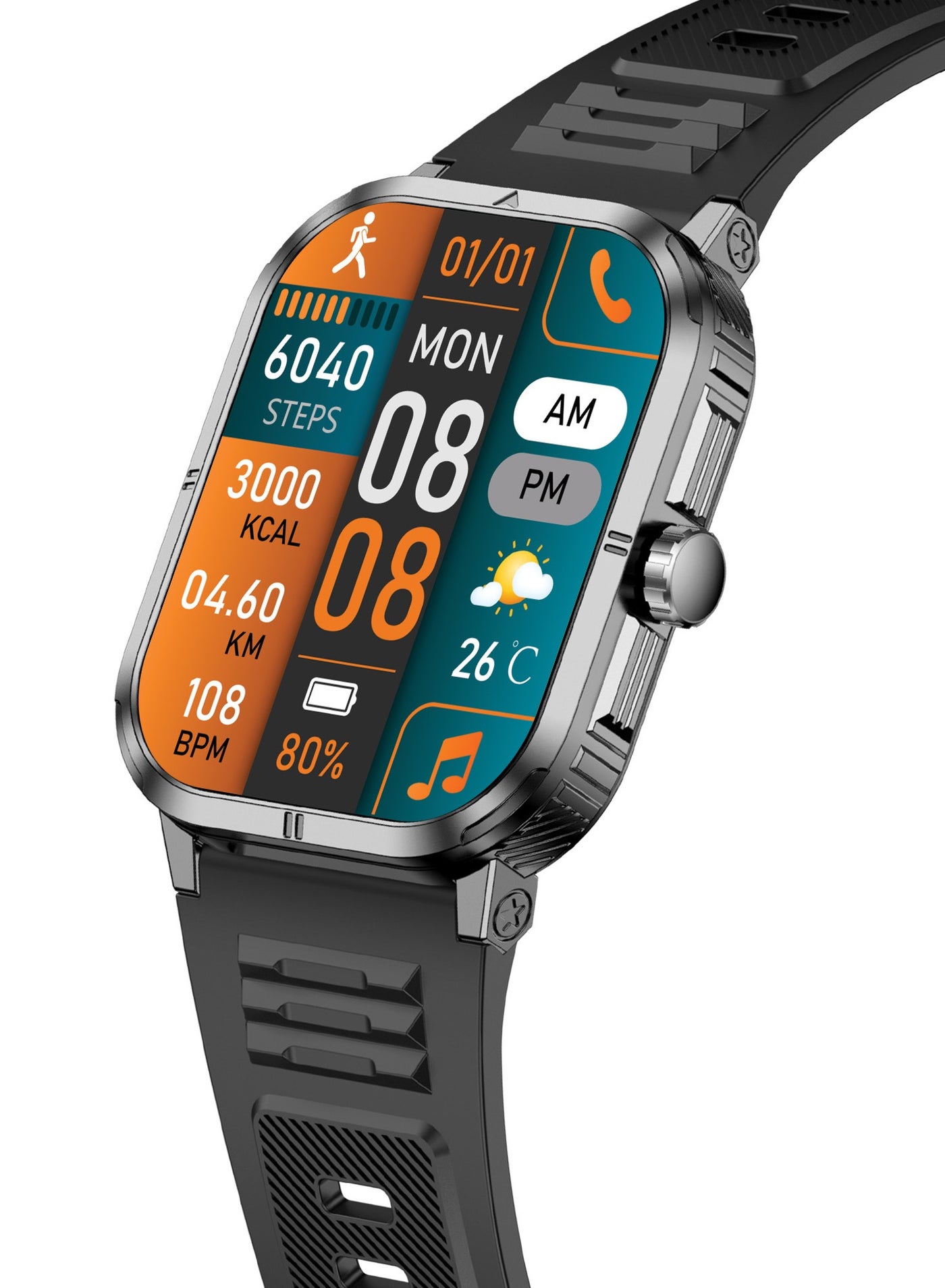 Compare ULTIMA L Smart Watch with BT Calling at KSA Price