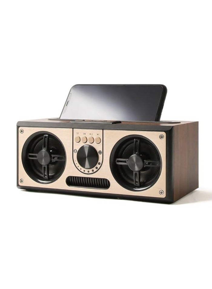 Giftology Retro Wireless Bluetooth Speaker 20W…