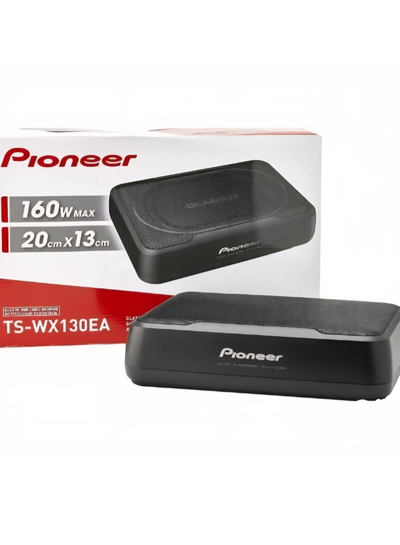 Compare Pioneer TSWX130EA 160W PreAmplified Active Subwoofer, Compact Powered Subwoofer for Deep Bass at KSA Price