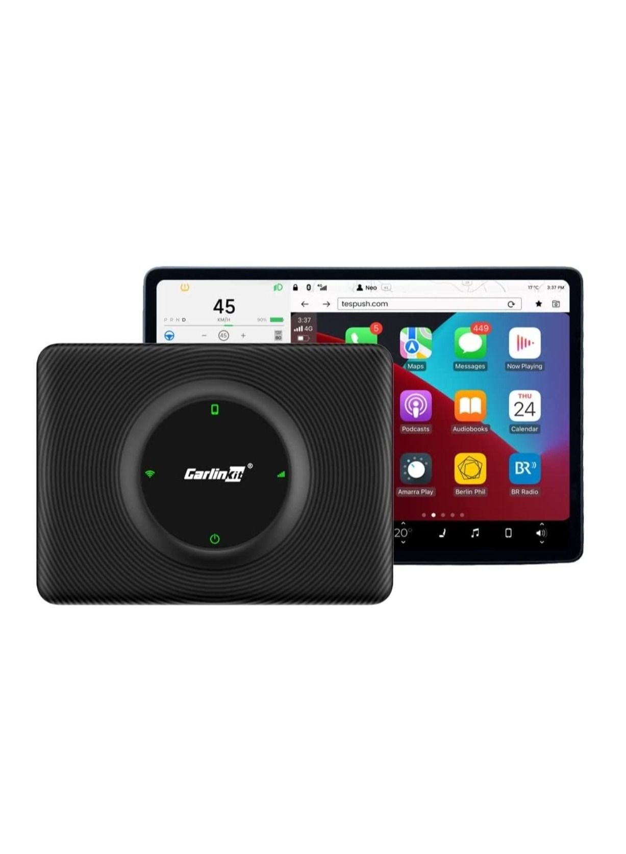 Compare Carlinkit Tesla Wireless CarPlay Adapter 2023 Newest T2C Massive Apps Like Google Map  Waze Spotify Podcast Easy Install Only Works With Model 3  Y at KSA Price