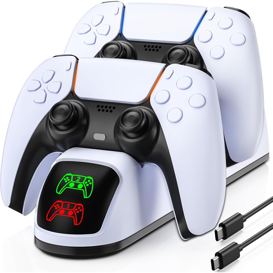 PS5 Controller Charger Station for PlayStation…