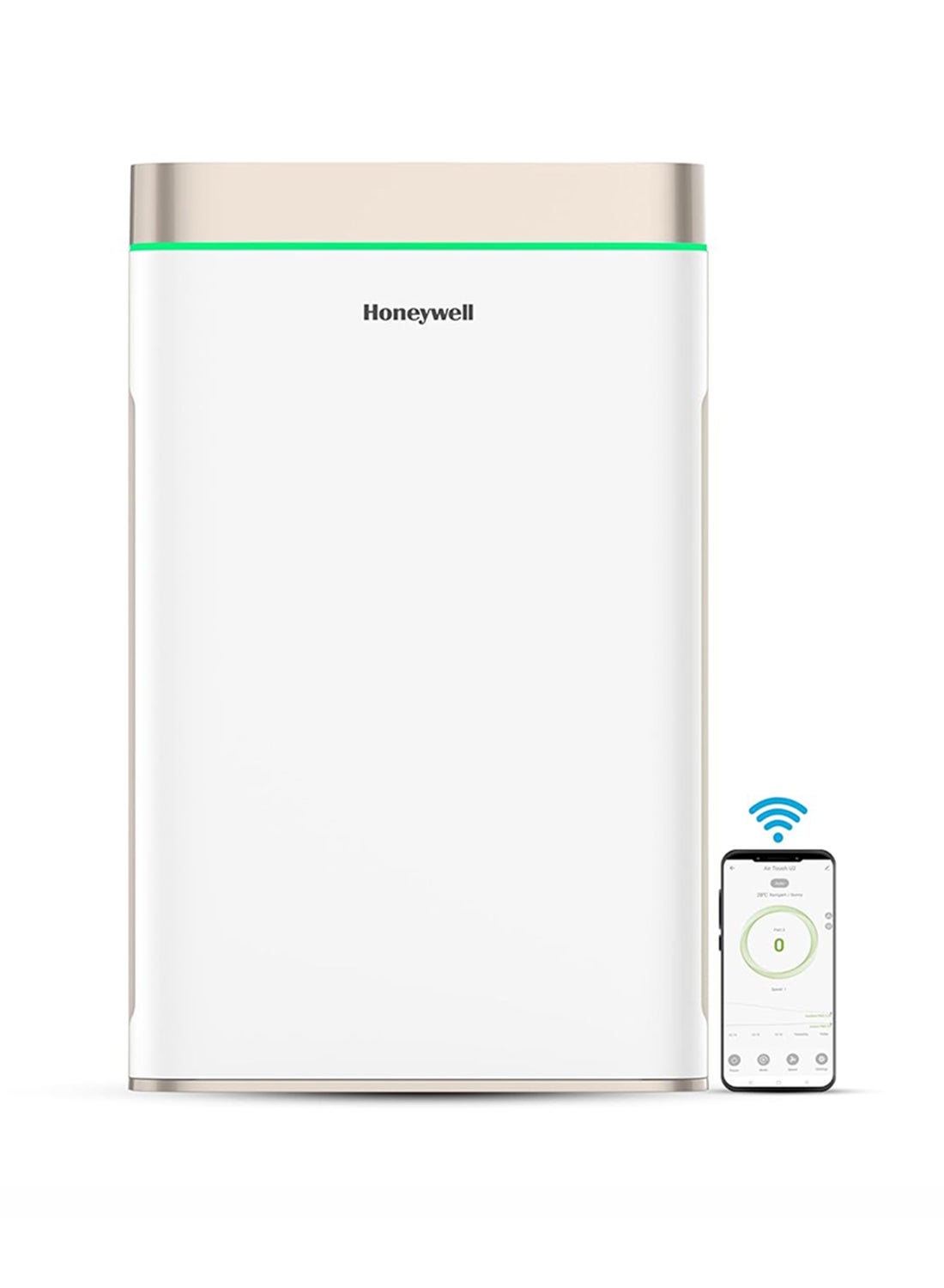 Compare Air Purifier for Home, 7Stage Filtration, Covers 93.6m², AntiBacterial, H13 HEPA Filter, with WIFI & Alexa Removes 99.99% of Pollutants  Air Touch U2 Air Touch U2 White and Gold at KSA Price
