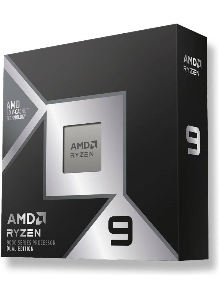 Compare AMD Ryzen 9 9950X3D2 Dual Edition AM5 Desktop Processor, 16 Cores & 32 Threads, Up to 5.6 GHz Max Boost Clock, Integrated AMD Radeon Graphics, 256 Max Memory | 100100001978WOF at KSA Price