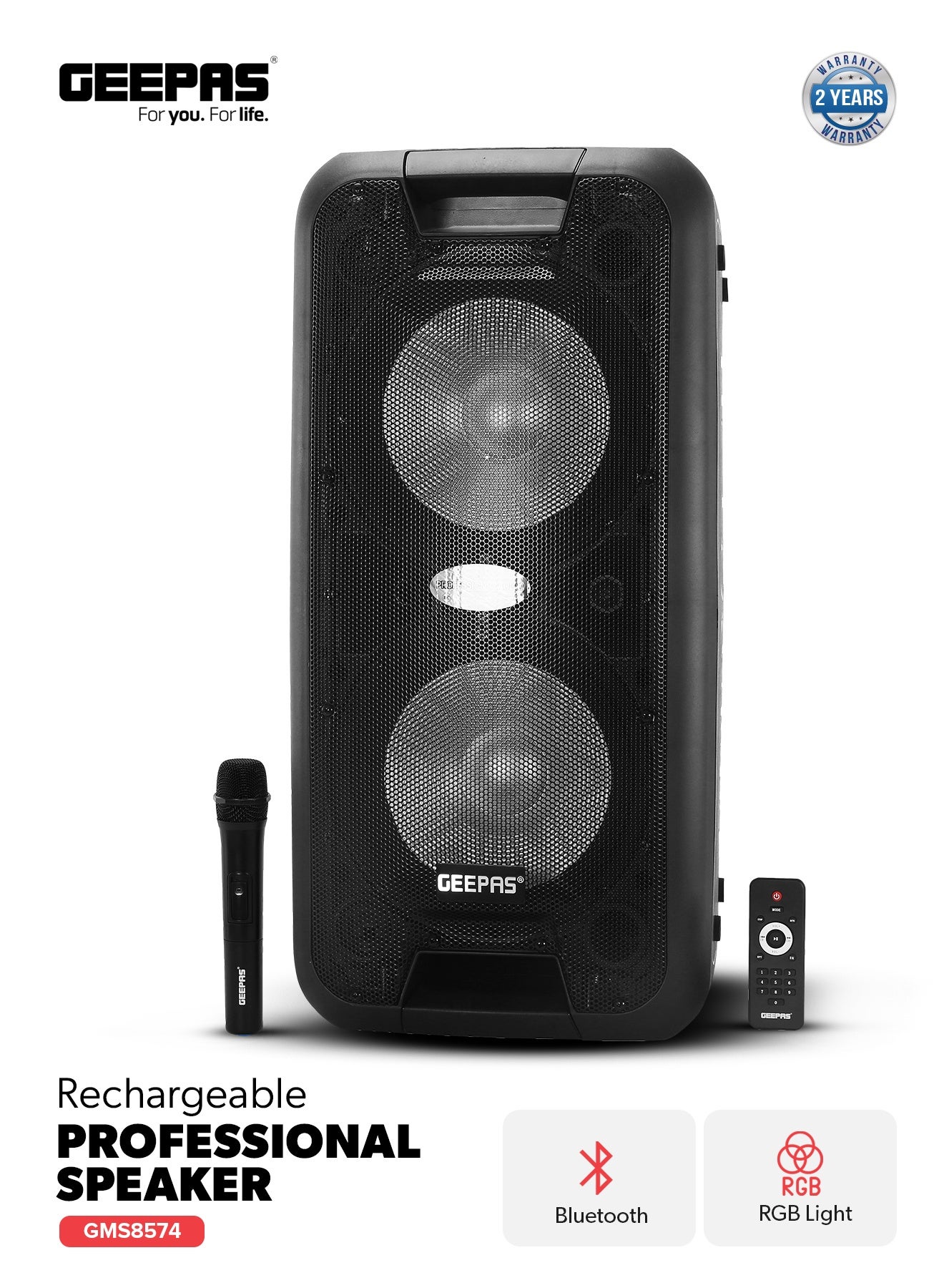 Portable And Rechargeable Professional Speaker-…