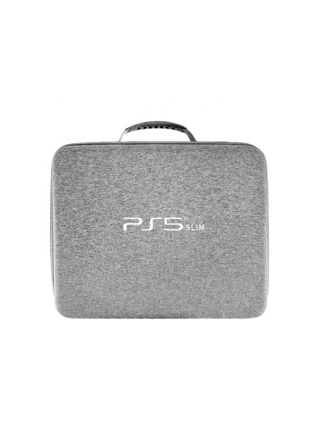 Compare New PS5 Slim Carrying Case for PS5 Slim, Protective Hard Shell Console Case  Travel Storage Bag for Playstation 5 Digital Edition with Customizable Interior for PS5 Slim Game ConsolesControllersHeadset Gray at KSA Price