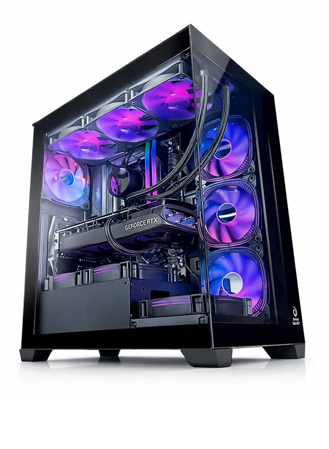 Compare Spectre Gaming PC  Intel Core i714700K | GeForce RTX 5070 12GB | 32GB DDR5 RAM1TB NVMe SSD | 360mm wLCD Liquid CoolerZ790 MB850W Gold PSU | WiFiBluetoothWindows 11 Pro | Game Sekret Desktop Computer | 1x at KSA Price